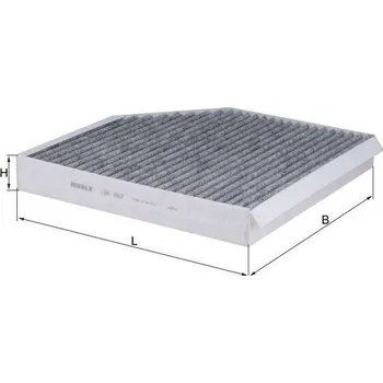 Ventilátor topení a klimatizace Filtr, vzduch v interiéru MAHLE LAK 667