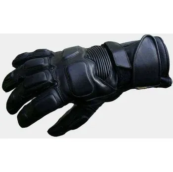 Moto rukavice NTZ 50 kožené rukavice na motorku se stříbrnými cvoky velikost S