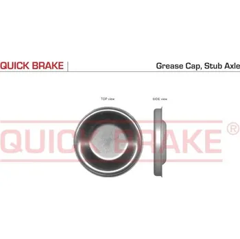 Uzavírací / ochranný kryt QUICK BRAKE 9826