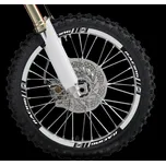 BLACKBIRD sada ochranných nálepek na ráfky barva šedá (RACING)