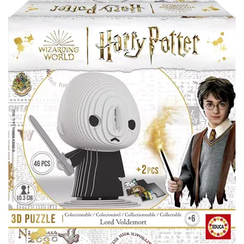Puzzle EDUCA 3D puzzle Harry Potter: Lord Voldemort 46 ks