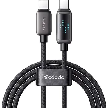 Datový kabel Mcdodo CA-4250 USB-C to USB-C cable, 100W, LED display, 1,2m