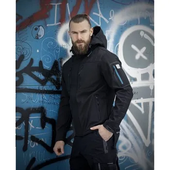 Pánská bunda Bunda soft. ARDON®4TECH pánská, - černá / XS / XS / černá
