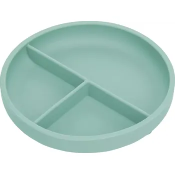 Dětské zboží FreeON Silikonový talířek Green 161068 18x18x4cm