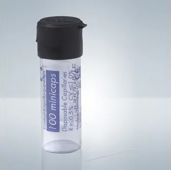 Stojan na zkumavku Hirschmann Laborgeräte Kapiláry "end-to-end" bez heparinu (Minicaps) Varianta: 3 µl, (100 ks)