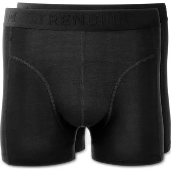 Boxerky FeatherFeel | Balení 2 ks černých boxerek z merino vlny -