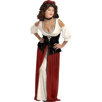 Karnevalový kostým Dámský kostým hospodské děvče - M