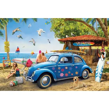 Puzzle Puzzle Eurographics VW Brouk a Surfaři 1000 dílků
