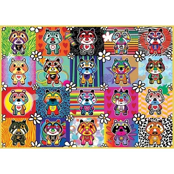 Puzzle Art Tantan a Momo 500 dílků