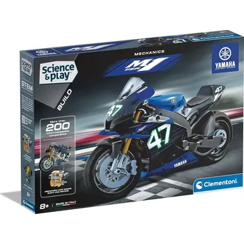 ostatní stavebnice Clementoni Science&Play Mechanická laboratoř Motorka Yamaha