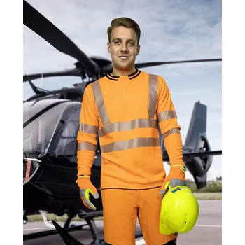 pracovní tričko Tričko s dlouhým rukávem ARDON®SIGNAL oranžová S oranžové odstíny 2XL