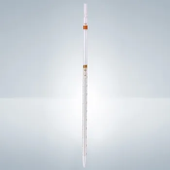 Hirschmann Laborgeräte Dělená pipeta třída B, široká špička, hnědý tisk Varianta: 2:0,02 ml