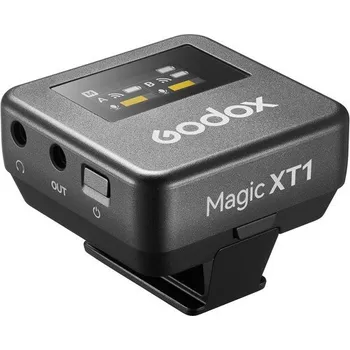 Mikrofon Bezdrátové mikrofony Godox Magic XT1, 1x přijímač a 2x vysílač