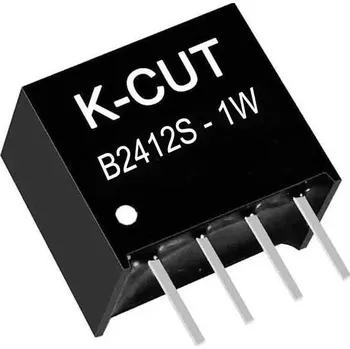 modulární přístroj a rozvaděč Napájecí zdroj DC-DC K-CUT B2412S-1W 24VDC / 12VDC izolovaný