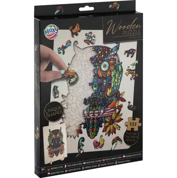 Puzzle GRAFIX Obrysové Sova 133 dílků