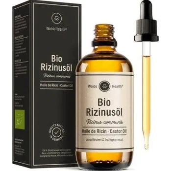 Rostlinný olej WoldoHealth Ricinový olej 100 ml