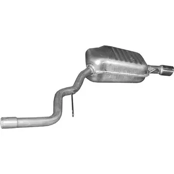 Tlumič výfuku Zadní tlumič výfuku POLMO 01.45