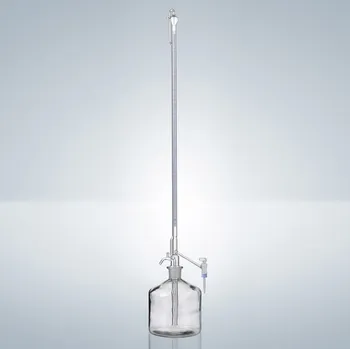 Odměrný válec Hirschmann Laborgeräte Aut. byreta AS, Schellbach, ventil sklo Objem: 25 ml