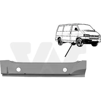 Prah karosérie Nástupní panel VAN WEZEL 5874272