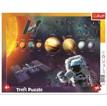 Puzzle TREFL Sluneční soustava 25 dílků