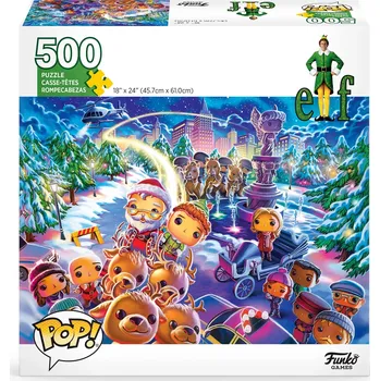 Puzzle FUNKO GAMES POP! Vánoční skřítek 500 dílků
