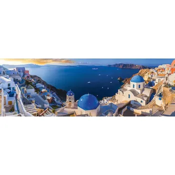 Puzzle EUROGRAPHICS panoramatické puzzle 1000 dílků – Santorini, Řecko (Air Pano)