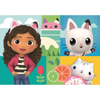 Puzzle Puzzle 30 dílků GÁBININ KOUZELNÝ DOMEK