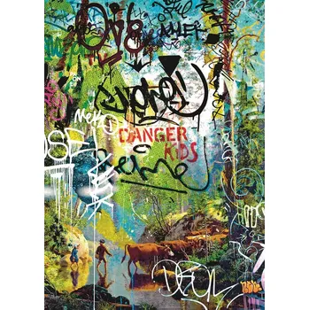 Puzzle Heye puzzle Rebrush! Nebezpečné děti 1000 dílků