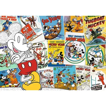 Puzzle TREFL Mickeyho svět 1000 dílků