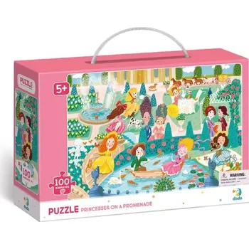 Puzzle DODO Princezny na promenádě 100 dílků