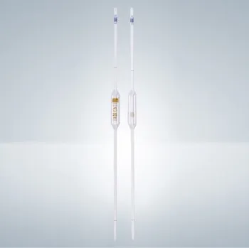 Pipeta Hirschmann Laborgeräte Nedělené pipety třídy AS, dvě objemové značky, hnědý tisk Objem: 1 ml