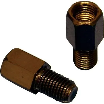 Zrcátko pro motocykl Redukce - prodloužení na zrcátka, M8->M10, černý 2ks, vhodné pro Yamaha, M10R + M10L