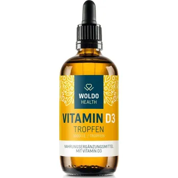 WoldoHealth Vitamín D3 1000 IU 50 ml