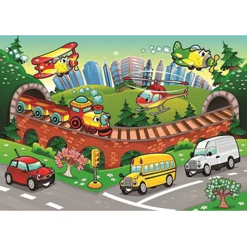Puzzle Puzzle doprava 50 dílků