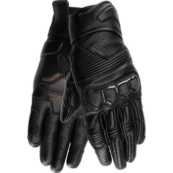 Moto rukavice SECA CUSTOM R PERFORATED perforované černé rukavice, L