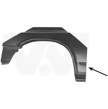 Příslušenství karosérie Boční stěna VAN WEZEL 5874148