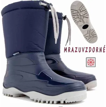 Pánská zimní obuv DEMAR sněhule PICO M 0368 vel.36-42, modrá - 40-41