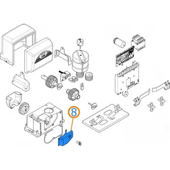 Pohon brány Came 119RIBX008 dvířka nouzového odblokování pohonu BX