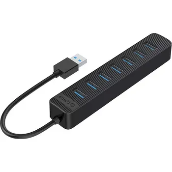 USB hub Usb hub ORICO 7portový usb 3.0 (černý)
