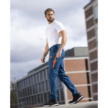 Pánské kalhoty Softshellové kalhoty ARDON®CREATRON® modrá neon 46 modré odstíny 56