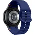 Řemínek na hodinky Tech Protect Silicone Sport Samsung Galaxy Watch 4/5/5 Pro 6/7 FE Navy Blue
