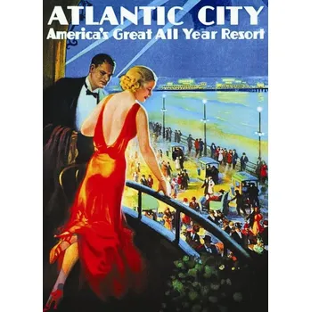 Puzzle EuroGraphics Atlantic City Station de vacances 1000 dílků