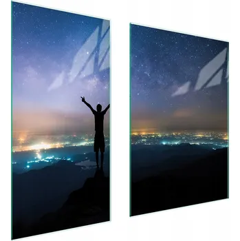 Kuchyňské prkénko Krájecí deska TMK ArtDeko sklo 2 ks