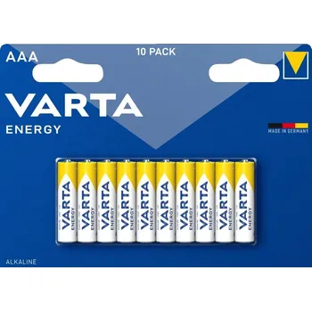 Článková baterie Alkalická baterie VARTA R3 (AAA) Energy 10 ks