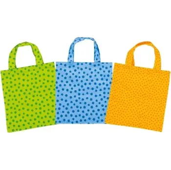 Dřevěná hračka Malá dětská bavlněná taška