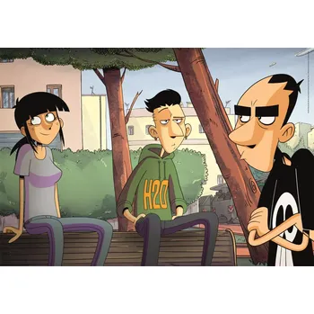 Puzzle CLEMENTONI Netflix: Tenhle svět mě nedostane (Zerocalcare III) 1000 dílků