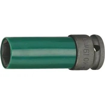 Nástrčná hlavice 1/2" s krytkou na ALU, pro rázové utahováky, 19 mm - JONNESWAY S18A4119