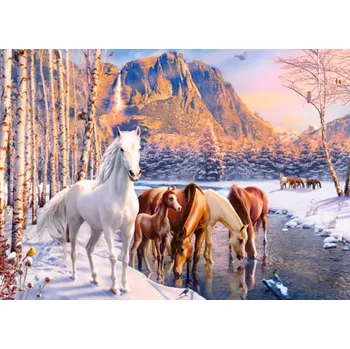 Puzzle Castorland Winter Melt 180 dílků