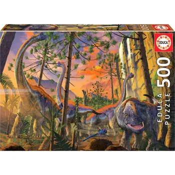 Puzzle Dino EDUCA Zvědavý 500 dílků