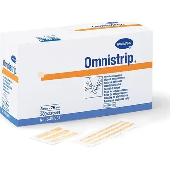 Zdravotnický materiál Hartmann-Rico Omnistrip Varianta: 25 x 127 mm (bal 50 x 4 ks)